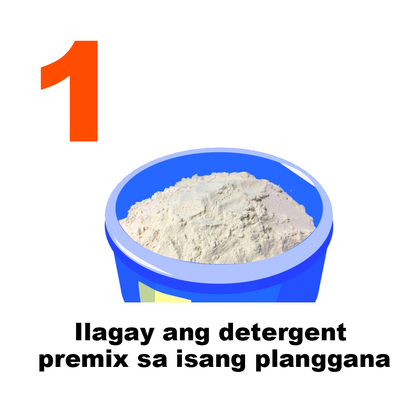 Instant Easymix Premium Detergent Kit DIY  - 5KG with Premix