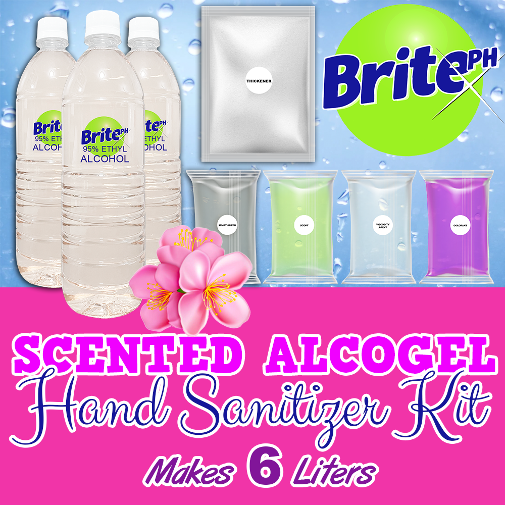 Alco-gel Hand Sanitizer DIY Kit - Make you rown alcogel hand sanitizer 6 liter yield