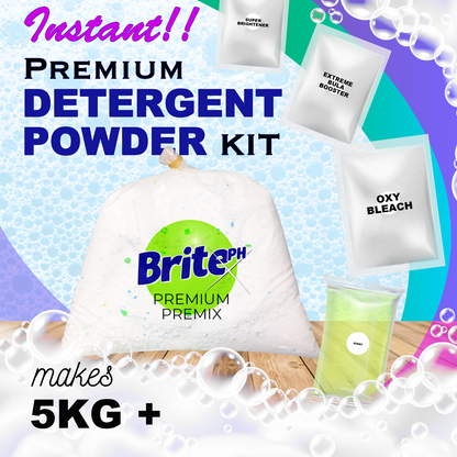 Instant Easymix Premium Detergent Kit DIY  - 5KG with Premix