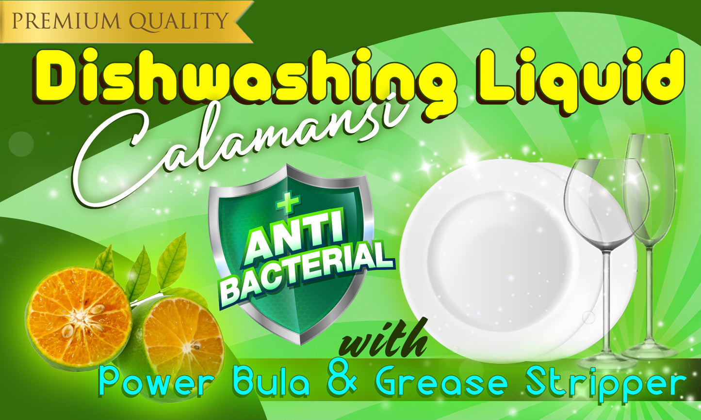 Dishwashing Liquid Sticker Labels (for 1L & 1.5L)