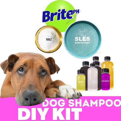 BritePH DIY Dog Shampoo Kit (17 liters yield)