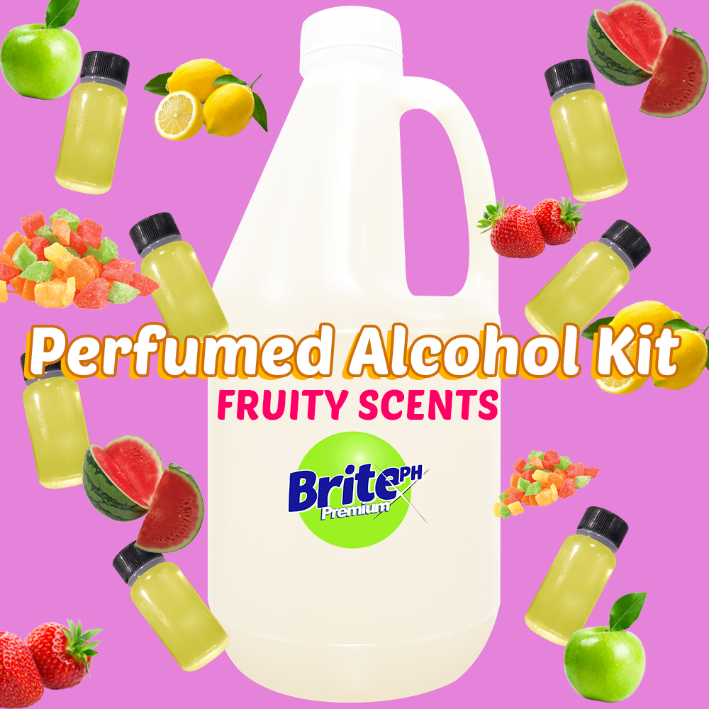 Fruity Perfumed Alcohol DIY Kit 1.9L with FREE Moisturizer