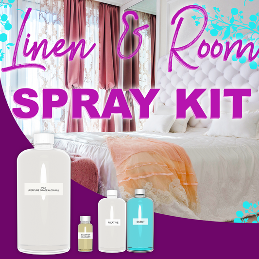 Linen and Room Spray DIY Kit (Makes 5 liters)