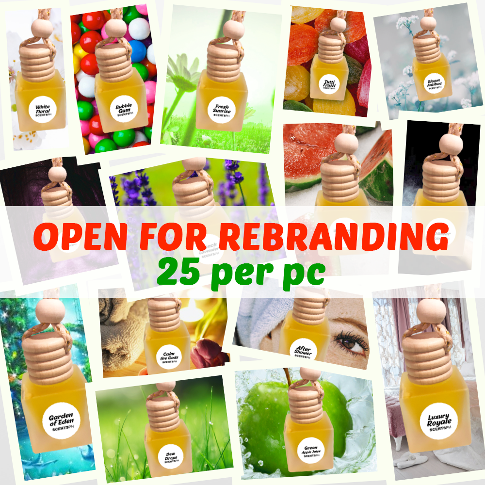 Premium Hanging Car Diffuser ( ₱25 Wholesale!!!! Minimum of 120pcs )