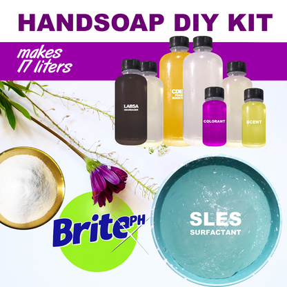 BritePH Hand Soap DIY Negosyo Kit (Makes 17 liters of handsoap)