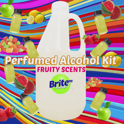 Fruity Perfumed Alcohol DIY Kit 1.9L with FREE Moisturizer